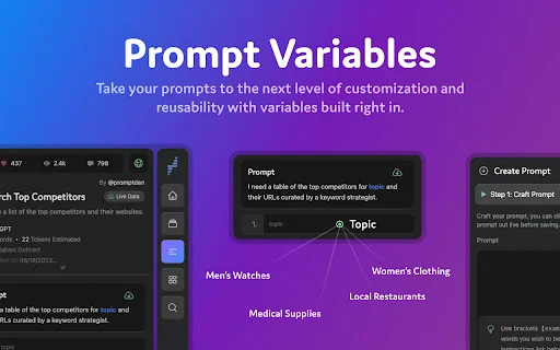PromptForge: Kelola Prompt AI ChatGPT & Gemini Gratis - Screenshot 3