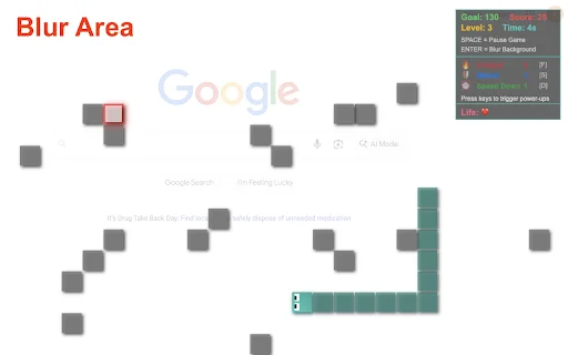 Snake Overlay: Game Ular Seru Langsung di Browser Anda - Screenshot 4