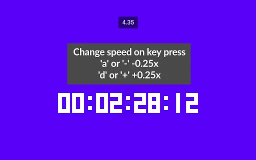 Custom Youtube Playback Speed – Atur Kecepatan Video YouTube - Screenshot 2