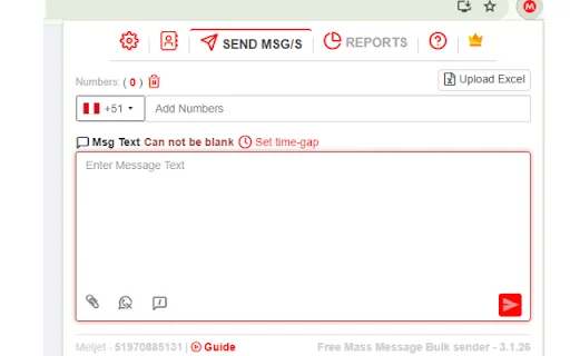 Free Mass Message Bulk Sender – Kirim Pesan WhatsApp Otomatis - Screenshot 2