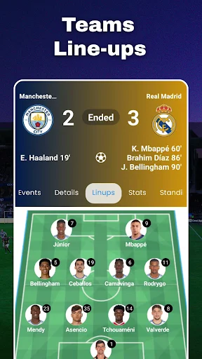 Download Live Football Today Matches – Skor & Statistik Terlengkap - Screenshot 2