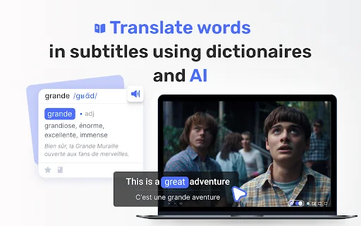 Download eLang: Belajar Bahasa via Netflix & YouTube Gratis - Screenshot 2