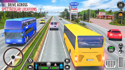 Download Bus Simulator Saga: Driving 3D – Simulasi Bus Realistis - Screenshot 1