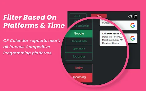 Download CP Calendar Terbaru – Pantau Kontes Coding Gratis - Screenshot 2