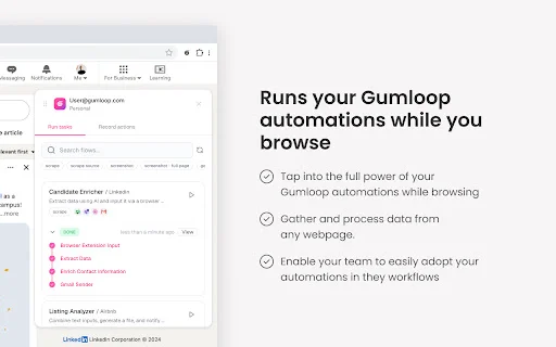 Download Gumloop Terbaru – Otomatisasi Browser dengan AI - Screenshot 1