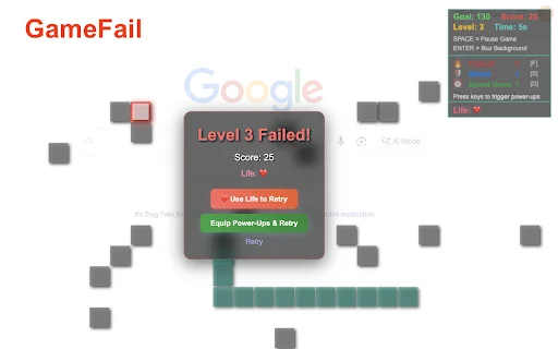 Snake Overlay: Game Ular Seru Langsung di Browser Anda - Screenshot 5