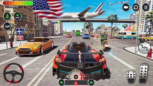 Download Car Games: City Driving School – Simulasi Mengemudi - Screenshot 17