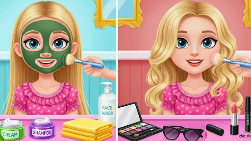 Download Cute Doll Dress Up Terbaru – Game Fashion Anak Gratis - Screenshot 3