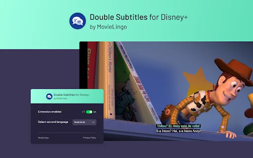 Download Double Subtitles for Disney+ – Belajar Bahasa Mudah - Screenshot 3