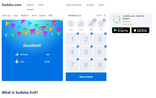 Download GoEN Sudoku Shortcuts Terbaru – Main Sudoku Lebih Cepat - Screenshot 1