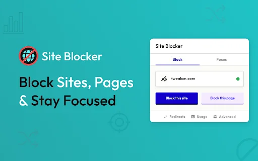 Download Site Blocker Terbaru – Blokir Situs & Fokus Kerja - Screenshot 1