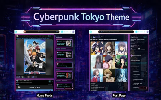 Download ChibiSkins – Tema Anime Keren untuk Reddit & YouTube - Screenshot 3