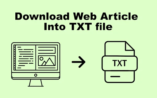 Text Downloader Terbaru – Simpan Artikel Web Jadi File TXT - Screenshot 1