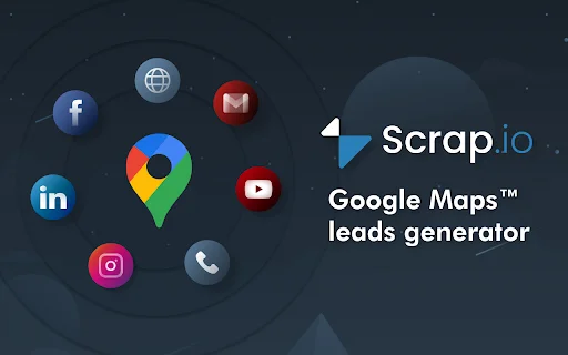 Scrap.io Maps Connect: Ekstrak Email B2B di Google Maps - Screenshot 3
