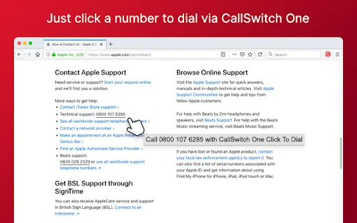 Download CallSwitch One Click to Dial – Klik Telepon Cepat - Screenshot 3