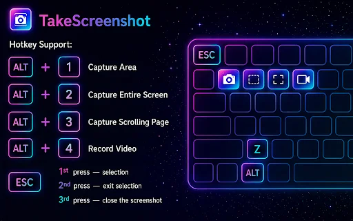 Download TakeScreenshot Chrome: Rekam Layar & Tangkapan Layar - Screenshot 2