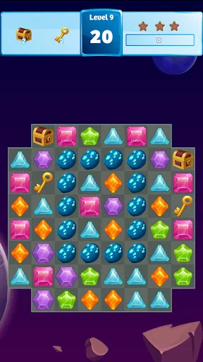 Unduh Space Adventure: Match 3 Quest Terbaru – Petualangan Puzzle - Screenshot 12
