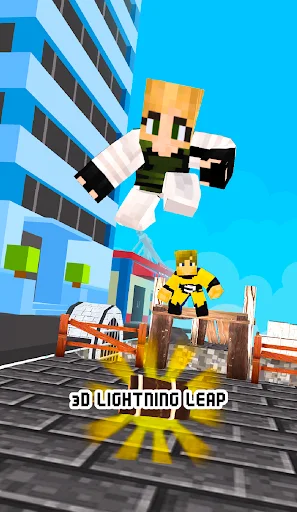 Download Thunderbolt Superhero Run Terbaru – Game Lari 3D Gratis - Screenshot 5