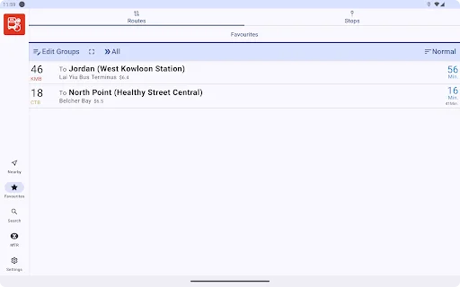 Download HK Bus ETA Terbaru – Cek Jadwal Bus Hong Kong Gratis - Screenshot 13