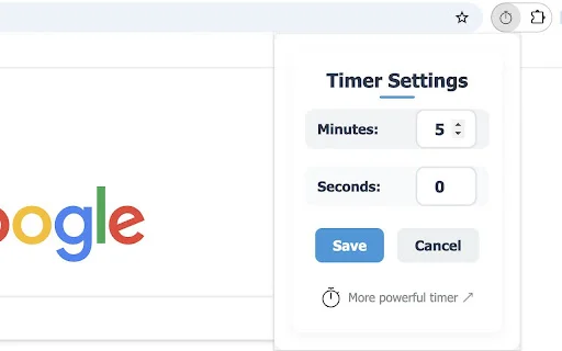 Download Timer Extension Terbaru – Pengatur Waktu Efisien - Screenshot 4