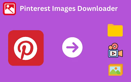 Pinterest Images Downloader: Unduh Foto & Video Pinterest Cepat - Screenshot 1