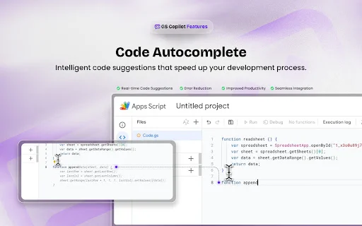 Download Google Apps Script Copilot Terbaru – Asisten Koding AI - Screenshot 4