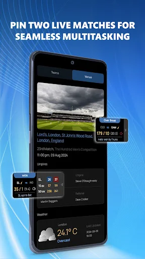 Download CricRadio Terbaru – Skor Kriket Live & Komentar Cepat - Screenshot 26