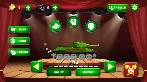 Download Tank Attack 5 | Tanks 2D Terbaru – Game Perang Seru - Screenshot 20