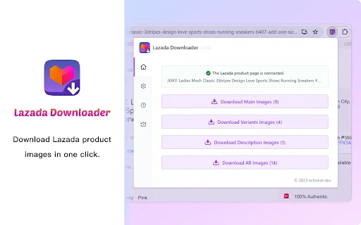 Download Lazada Downloader Terbaru – Simpan Gambar Produk Mudah - Screenshot 1