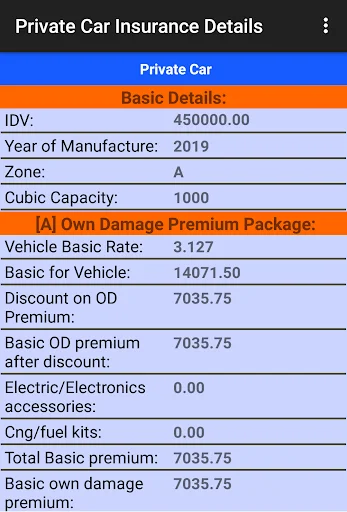 Download Motor Insurance Calculator EZY – Kalkulator Premi Aman - Screenshot 5