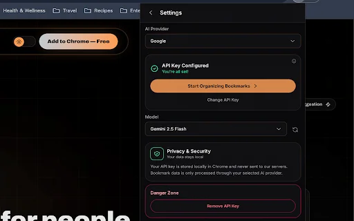 MarkMind: Atur Bookmark Chrome Anda dengan Bantuan AI Terbaru - Screenshot 3