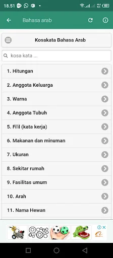 Download Percakapan Bahasa Arab Terbaru – Belajar Lancar Gratis - Screenshot 16