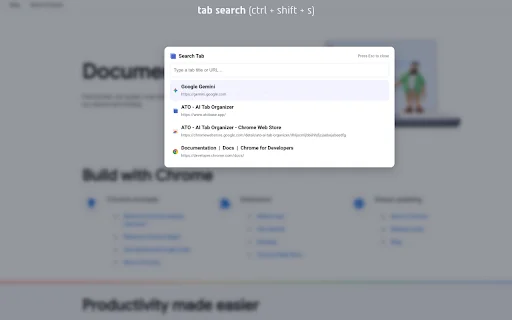ATO – AI Tab Organizer: Atur Tab Browser Anda Secara Otomatis - Screenshot 3