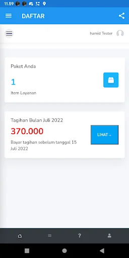 Download Z3NET Terbaru – Aplikasi Pembayaran Internet Cepat - Screenshot 9