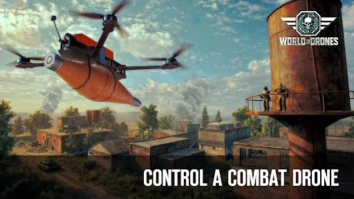 Download World of Drones: FPV Simulator Terbaru – Game Tempur Gratis - Screenshot 1