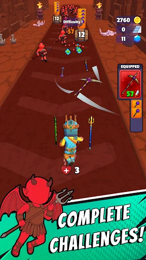 Download Hell Escape Terbaru – Lawan Iblis & Bertahan Hidup - Screenshot 7