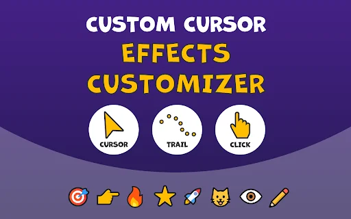 Download Custom Cursor Effects Customizer Terbaru – Ubah Kursor - Screenshot 1
