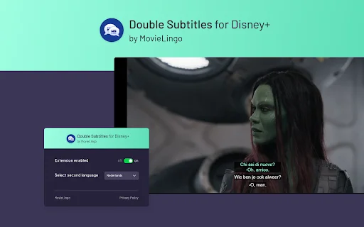 Download Double Subtitles for Disney+ – Belajar Bahasa Mudah - Screenshot 4