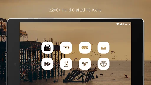 Download Pasty – White Icon Pack Terbaru – Ikon Minimalis Gratis - Screenshot 8