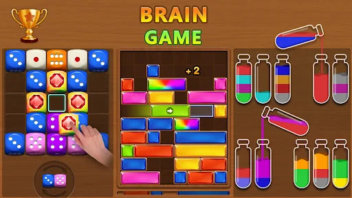 Download Brain Games – Block Puzzle Terbaru – Game Asah Otak Seru - Screenshot 1