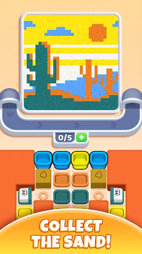 Download Sandy Jam Terbaru – Game Puzzle Pasir Santai Gratis - Screenshot 1