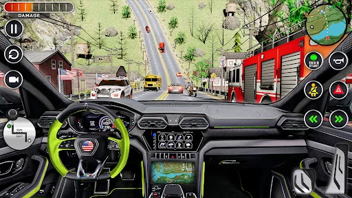 Download Car Games: City Driving School – Simulasi Mengemudi - Screenshot 3