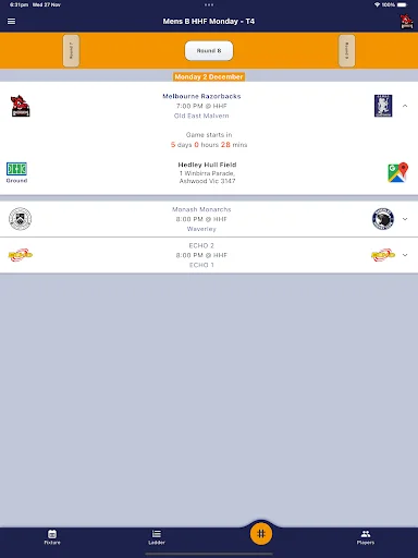 Download Hockey Vic Terbaru – Jadwal dan Hasil Pertandingan - Screenshot 7