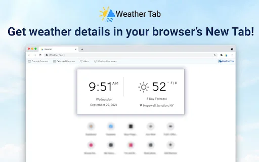 Unduh Weather Tab Terbaru – Pantau Cuaca Akurat Gratis - Screenshot 2