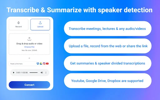 Audio to Text Converter – Transkripsi AI Akurat & Cepat - Screenshot 2