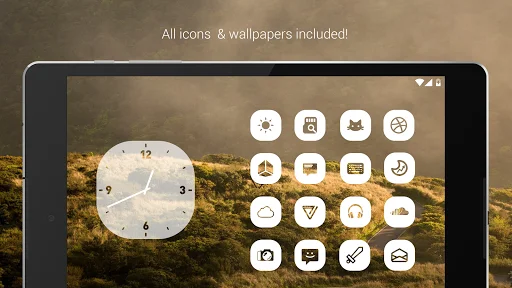 Download Pasty – White Icon Pack Terbaru – Ikon Minimalis Gratis - Screenshot 13