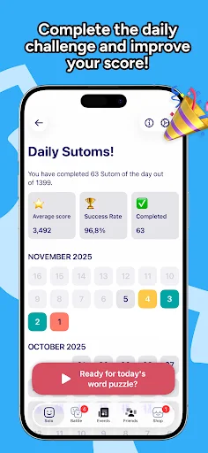 Download Sutom Game Kata & Teka-teki – Main Gratis Sekarang - Screenshot 3
