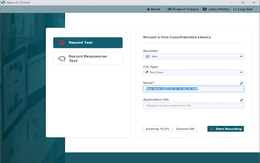 Download Opkey Browser Extension Terbaru – Otomasi Tes Gratis - Screenshot 3
