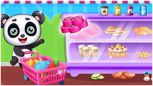 Download Panda Supermarket Cashier Game Terbaru – Main Gratis - Screenshot 5