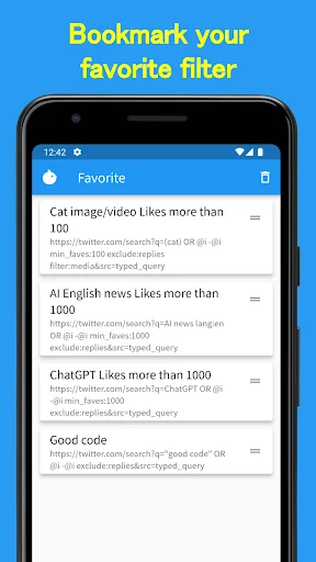 Unduh X/Twitter Easy Search Terbaru – Pencarian Canggih Gratis - Screenshot 3